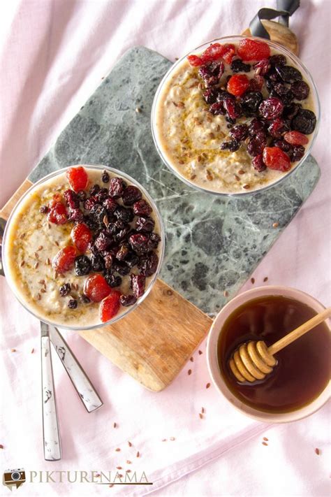 Overnight Oats Bowl With Mixed Berries Easy And Delicious Pikturenama
