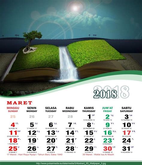 Donlowad kalender 2021 file cdr coreldraw gratis lengkap sumber : Kalender 2018 Indonesia Lengkap Hijriyah Jawa Libur ...