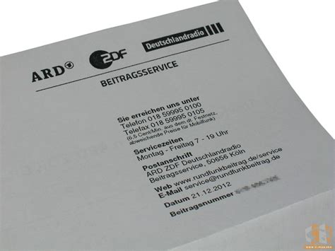 Da der antrag nur unterschrieben gültig ist, muss er auf dem postweg an. X_FISH's Homepage: GEZ beziehungsweise »Beitragsservice ...