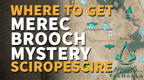 Merec Brooch Mystery Sciropescire Lamb Chops Assassin S Creed