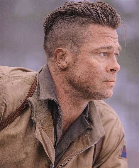 Brad pitt's hairstyle in fury (2014) is awesome! 69 Best Undercut Hairstyles for Men You Can Try in 2020 ...