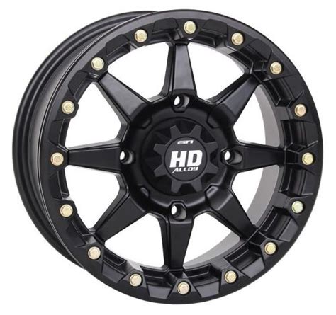 Buy Sti Hd5 Beadlock Matte Black Atv Wheel 15x7 4156 52 15hb523