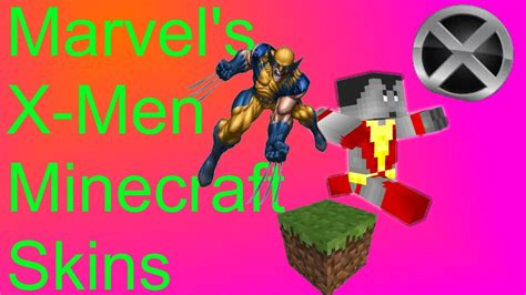 X Menmarvel Minecraft Skins P3 Youtube