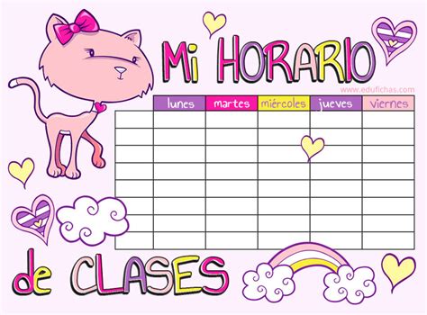 Todos os horarios relativos aos autocarros da cidade do funchal. Horarios para Imprimir | Plantillas de Horario de Clases ...