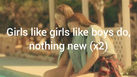 Girls Like Girls Lyrics Hayley Kiyoko Youtube