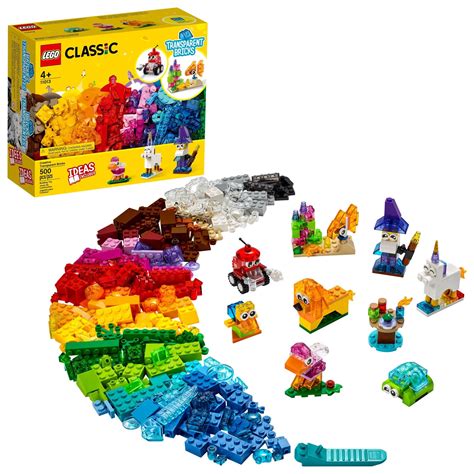 Buy Lego Classic Creative Transparent Bricks 11013 Building Kit With