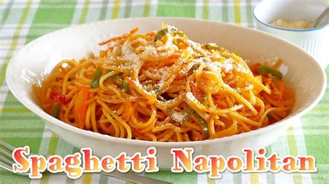 Spaghetti Napolitan Popular Japanese Ketchup Pasta Dish スパゲッティナポリタンの
