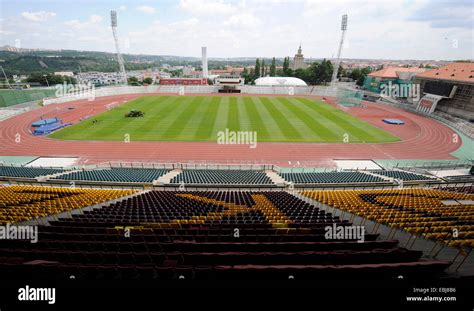 Dukla Prague Stadium Stock Photo Alamy