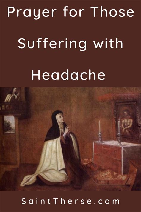 Prayer For Headache Relief