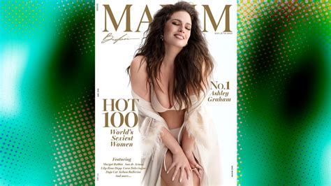 Ashley Graham Is Named Maxims Worlds Sexiest Woman