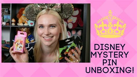 Disney Mystery Pin Unboxing YouTube