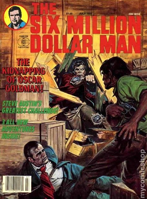 Six Million Dollar Man Comic Books Six Million Dollar Man 1976