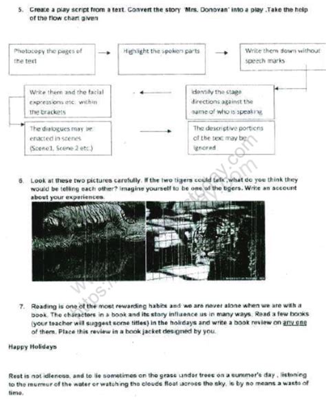 Cbse Class 7 Revision Question Papers Set A