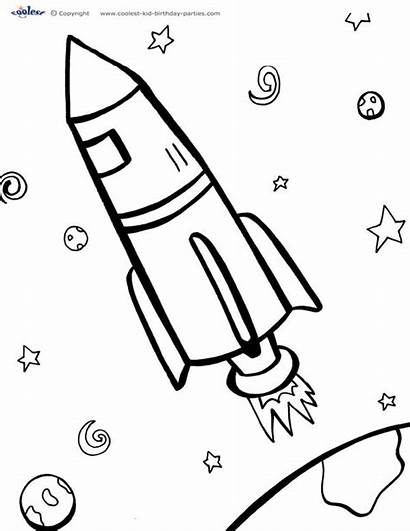 Space Coloring Printable Pages Printables Outer Astronaut