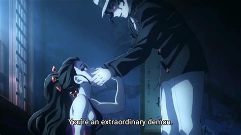 Demon Slayer S2 Ep 3 Daki meeting master muzan - YouTube