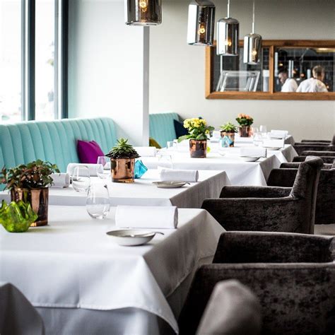 Plates one inch from the edge of the table; Fine Dining in Wales | Fine dining, Restaurant table ...
