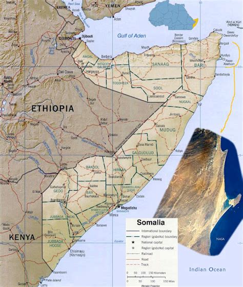 Somalia Geographical Maps Of Somalia ~ Klima Naturali™