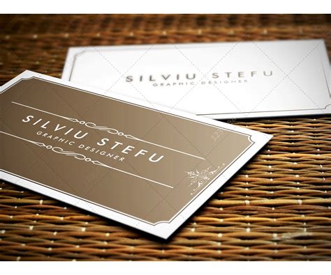 Make a business card that's as unique as your company, and give your customers a good impression. Business card mock-ups - buy mock up with natural ...