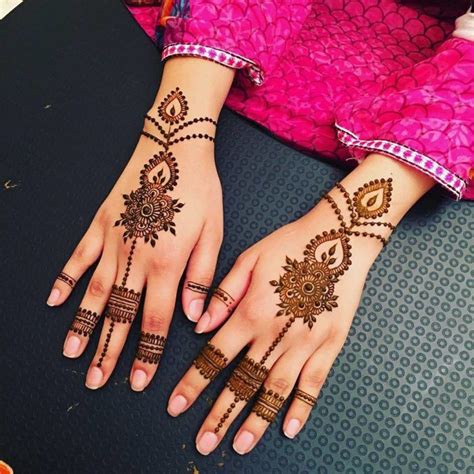 Punjabi Mehndi Designs For Back Hand Punjabi Eid Mehndi