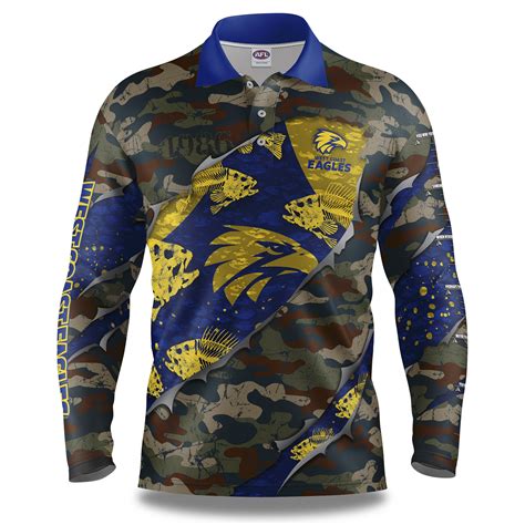 The design comes in numerous prices and sizes. West Coast Eagles Adults 'Skeletor' Fishing Shirt - Footy ...