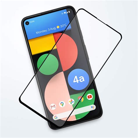 Full Coverage Tempered Glass Screen Protector For Pixel 4a 5g