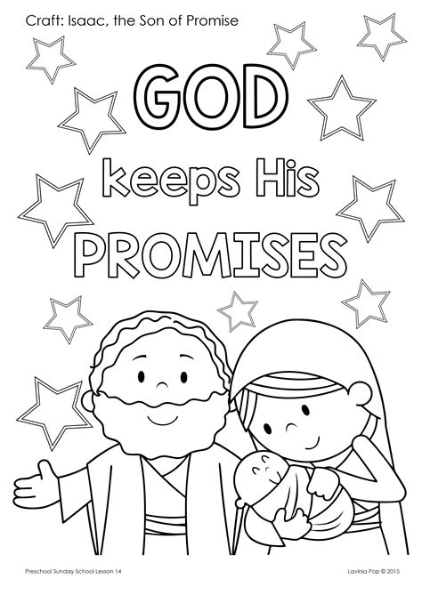 Abraham Bible Story Coloring Pages