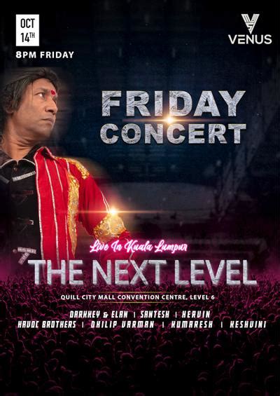 The Next Level Live In Kuala Lumpur Friday Concert Ticket2u
