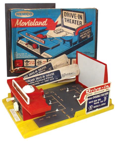 28,196 likes · 21 talking about this · 7,146 were here. Toy Drive-In Theater, Remco Movieland, c.1959, battery ...