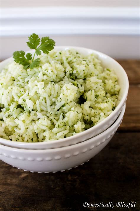 If i make plain white rice, they respond… this rice is amazing! Cilantro Lime Rice