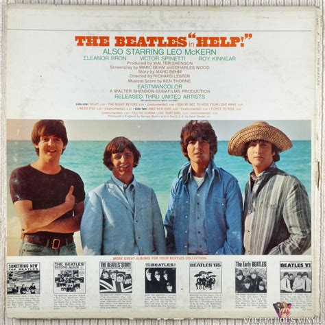 The Beatles ‎ Help Original Motion Picture Soundtrack 1965 Vinyl