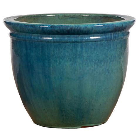 20 In W X 16 In H Ceramic Planter In The Pots And Planters Department At