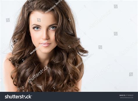 Beautiful Brunette Woman Stock Photo 271850633 Shutterstock
