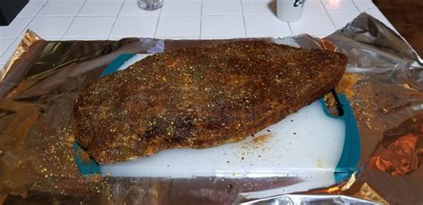 Remove the brisket to a large cutting. 10 Lb brisket overnight cook | Smoking Meat Forums - The ...