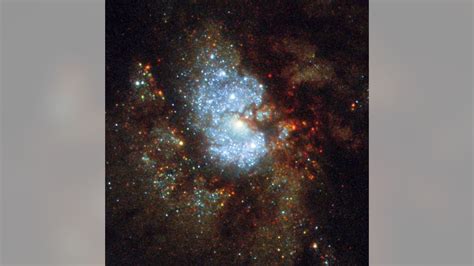 Photo Hidden Spiral Galaxy Sparkles In Breathtaking Hubble Shot