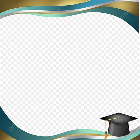 Graduation Border Frame Png Transparent Square Graduation Frame Border