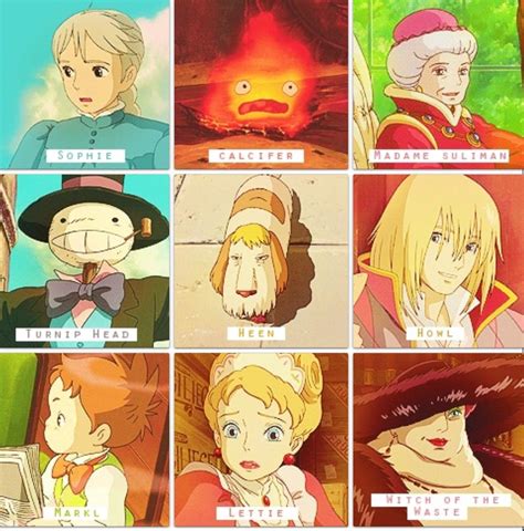 These papers were written primarily by students and provide critical analysis of. Howl's Moving Castle characters. Hahaha Heen!! I guess ...