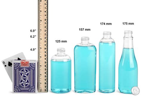 ml bottle label size