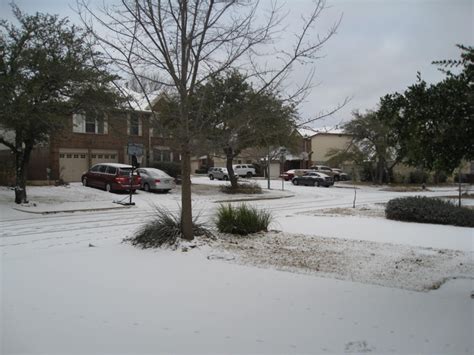 Before then, the weather station was at the university of texas campus. Snow Day in Austin - February 2011