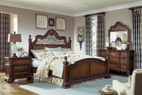 Beds mattresses wardrobes bedding chests of drawers mirrors. Legacy Classic Royal Tradition Poster Bedroom Set (With ...