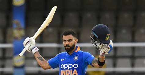 Virats Kohlis 43rd Odi Century Takes India To Series Win Against West