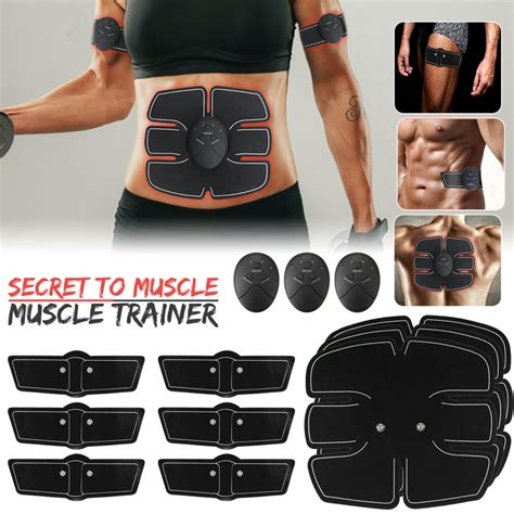 Abs Stimulator Toning Belt Ems Abdominal Muscle Trainer Toning Belt Smart Training Body