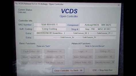 This is because many fault code tables, like our obd code list are showing the obd2 generic codes. VCDS Scanning for Fault Codes in my 2015 VW GTI - YouTube