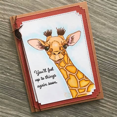 Baby Giraffe Greetings Baby Giraffe Impression Obsession Cards Baby