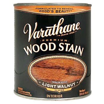 The feeling of staining wood is different from anything else. Buy the Rust-Oleum 237996 Premium Wood Stain, Light Walnut ...