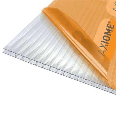 Axiome Clear 10mm Twinwall Polycarbonate Roof Sheets