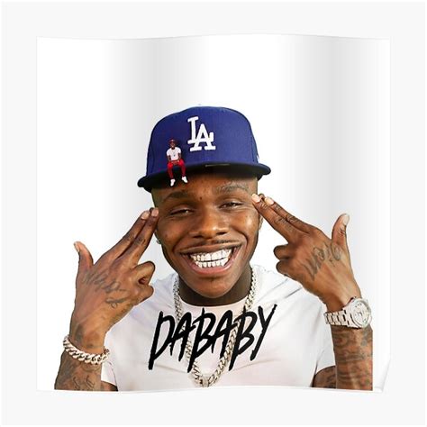 Rabbo Rap Dababy Hip Hop Baby On Baby Tour 2019 Poster By Iolsaokandp
