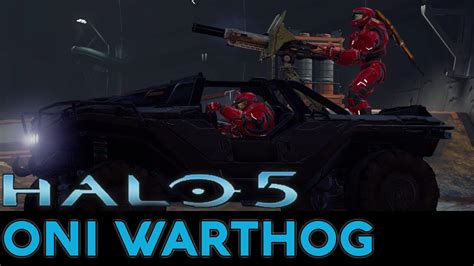 Halo 5 Guardians Vehicle Showcase Oni Warthog Youtube