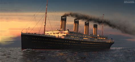 The titanic was a luxury british steamship that sank in the early hours of april 15, 1912 after striking an iceberg, leading to the deaths of more than 1,500 passengers and crew. Vasilije Ristovic - RMS Titanic - Sunset