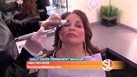 Sally Hayes Explains Permanent Makeup Youtube
