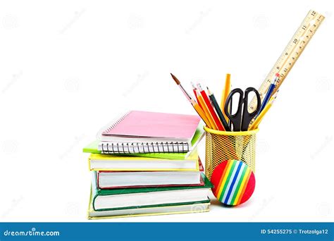 School And Office Supplies Back To School Stock Image Image Of Note